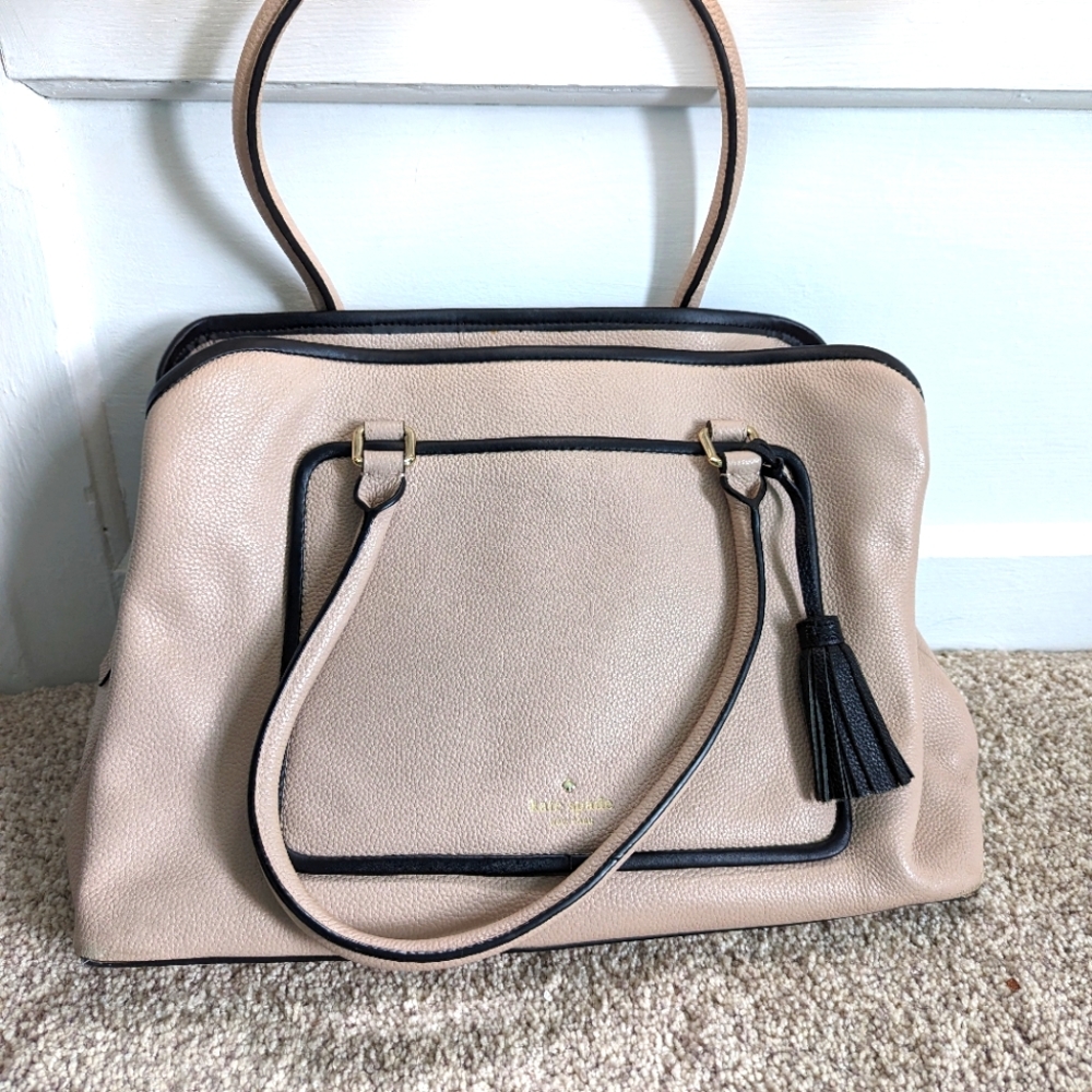 Kate Spade Ward Place Evangeline Large Satchel Tote Shoulder Bag